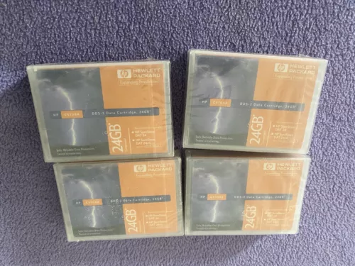 Four DD5-3 Data Cartridges