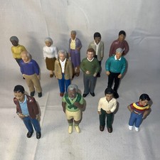13 Vintage 1994 Community Block Play People Lakeshore Learning Figure Collectors
