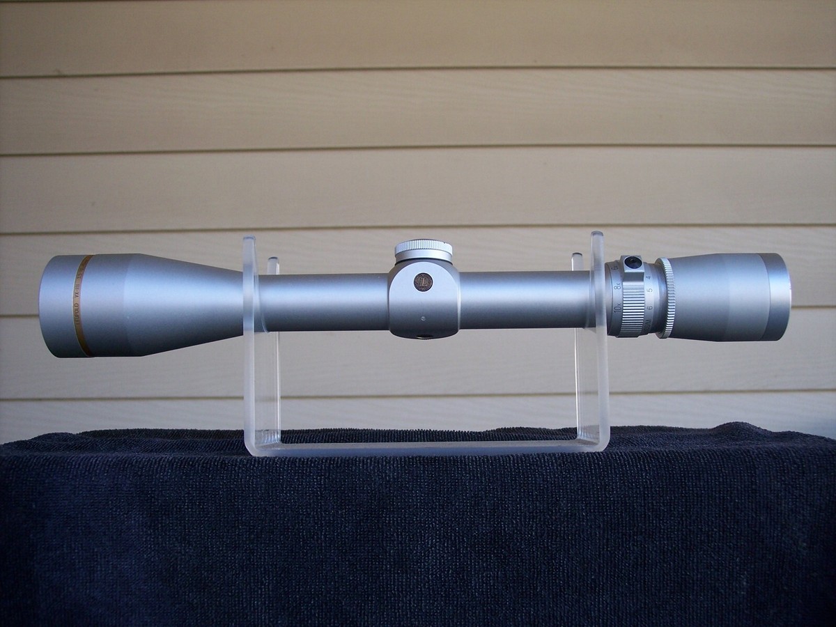 Leupold VX III 3.5-10x40mm Rifle Scope ~Silver~ 2007 Minty | eBay