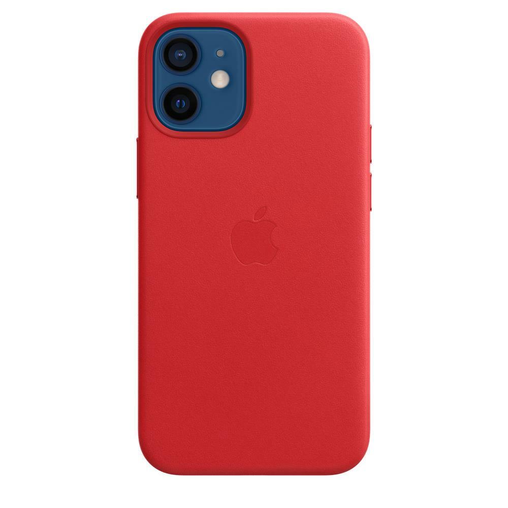 【iPhone 12 mini Red】256GB＋Apple純正ケース付 Genuine / Official Apple iPhone 12 Mini Leather MagSafe Case