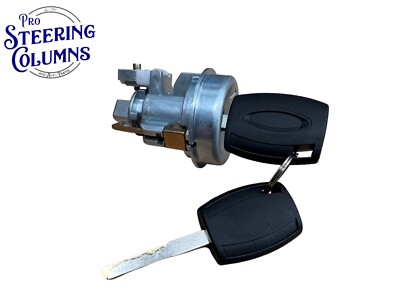 11-19 FORD FIESTA IGNITION LOCK CYLINDER SWITCH W/ 2 KEY SHELLS NEW BE8Z11582B