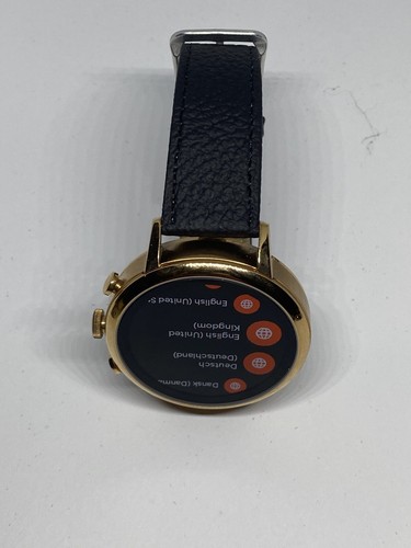 Fossil Gen 4 Authentic Digital Dial Smart Watch Custom Band FTW6031 AB197 - Picture 9 of 10