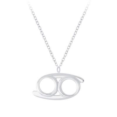 Cancer Zodiac Sign Necklace - 18 Inches - 925 Sterling Silver | eBay