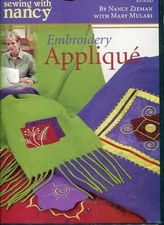 Sewing With Nancy Zieman - Embroidery Applique (DVD, 2004) PBS Series, Crafting