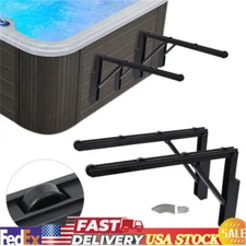 2Pcs Spa Cover Roller Rack Hot Tub Cover Lifter Holder For SPA Cabinet 77.16lbs