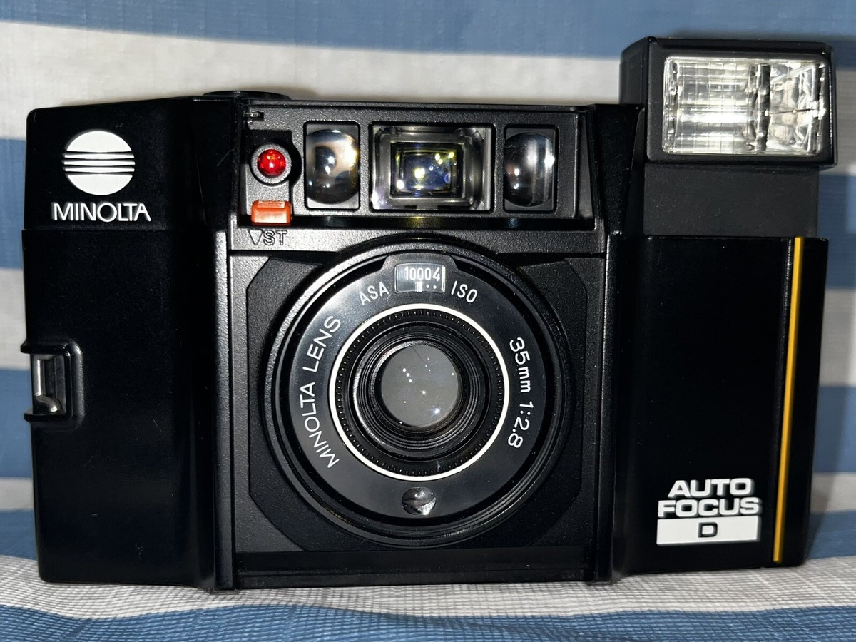 MINOLTA AF-S QUARTZ DATE,Vintage Film Camera.Point&Shoot,35mm,F2.8