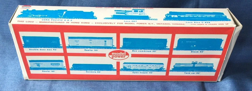 Model Power HO Railroad Train 51' Cylindrical Hopper Car 1983 NMRA Winnipeg - Image 2 of 4