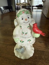 Figura de porcelana Lenox Snowy Angel HSN Home Shopping Network edición exclusiva