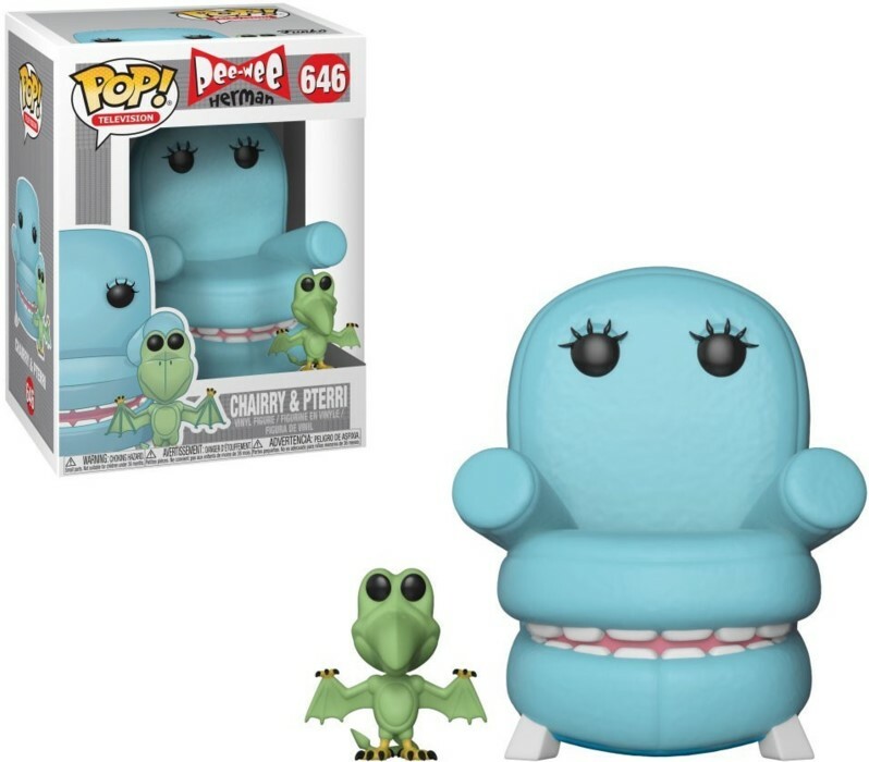Funko Pop 646 Peewee Herman Chairry &Amp; Pterri