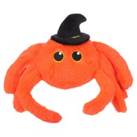 Flamingo Hundespielzeug Amina Spinne Halloween Orange 35Cm Mit Squeaker