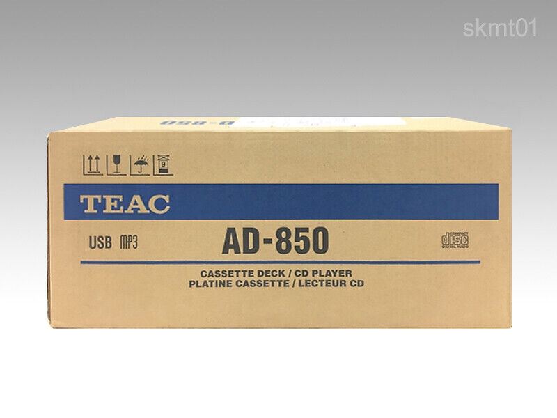 TEAC AD-850 CD / Cassettes Tape Player USB Microphone input from Japan DHL Fast