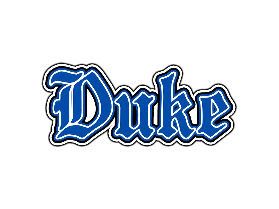 Duke Blue Devils Duke Logo College Sticker Waterproof Vinyl Decal Die-Cut Car