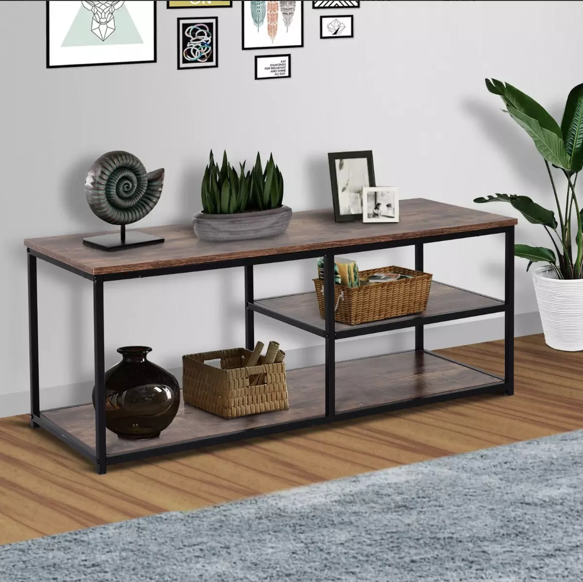 Boxwell solid wood clearance tv stand
