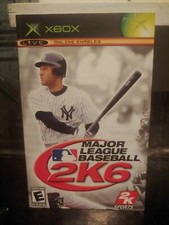 MLB Major League Baseball 2K6 XBOX Original 2K Sports Game Instruction Booklet