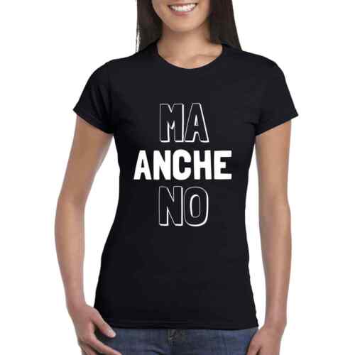 Maglietta Donna Ironica tshirt Divertente Ma anche no T-shirt - Photo 1/4