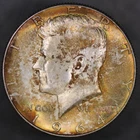 1964 Kennedy Half Dollar -TONED-LOT AA-7136