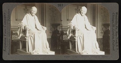Photo:Voltaire, Houdon, Leningrad, Russia
