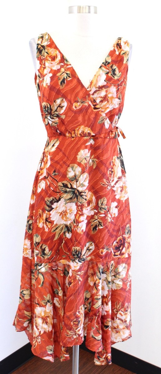 white house black market fall dresses Autumn Flower Maxi Dress Small main image 0