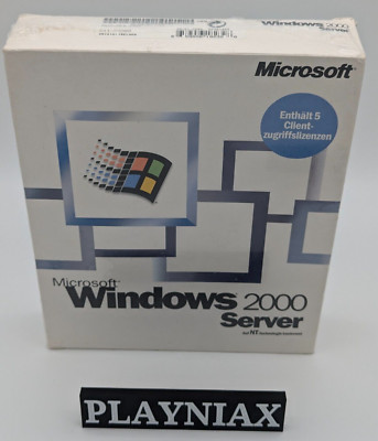 Microsoft Windows 2000 Server - PC Big Box - NEU
