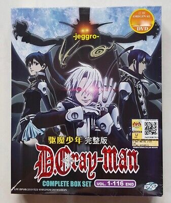 DVD ANIME D.GRAY MAN Complete Box Set Vol.1-116 End ENGLISH DUBBED