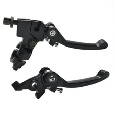 Pair 22mm Folding Clutch Brake Lever for DirtBike Apollo Coolster SSR 70 110 125