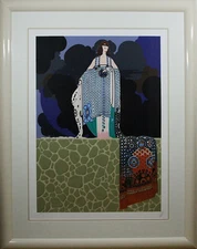 Original Art Deco Erté (1892-1990) Mary Garden Hand Signed Serigraph