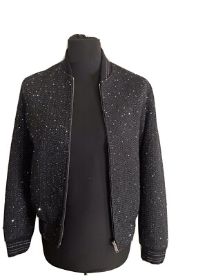 Saint Laurent Men's Sequin Bomber Jacket Approx Size S | eBay