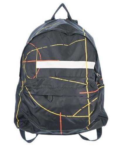 GIVENCHY Backpacks BlackxYellowxOrange(Patterned) 2200567443052