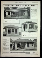 Arthur B Shepard Drive-In Service Stations Ad 1923 A.Y. McDonald MFG Oil Jobbers