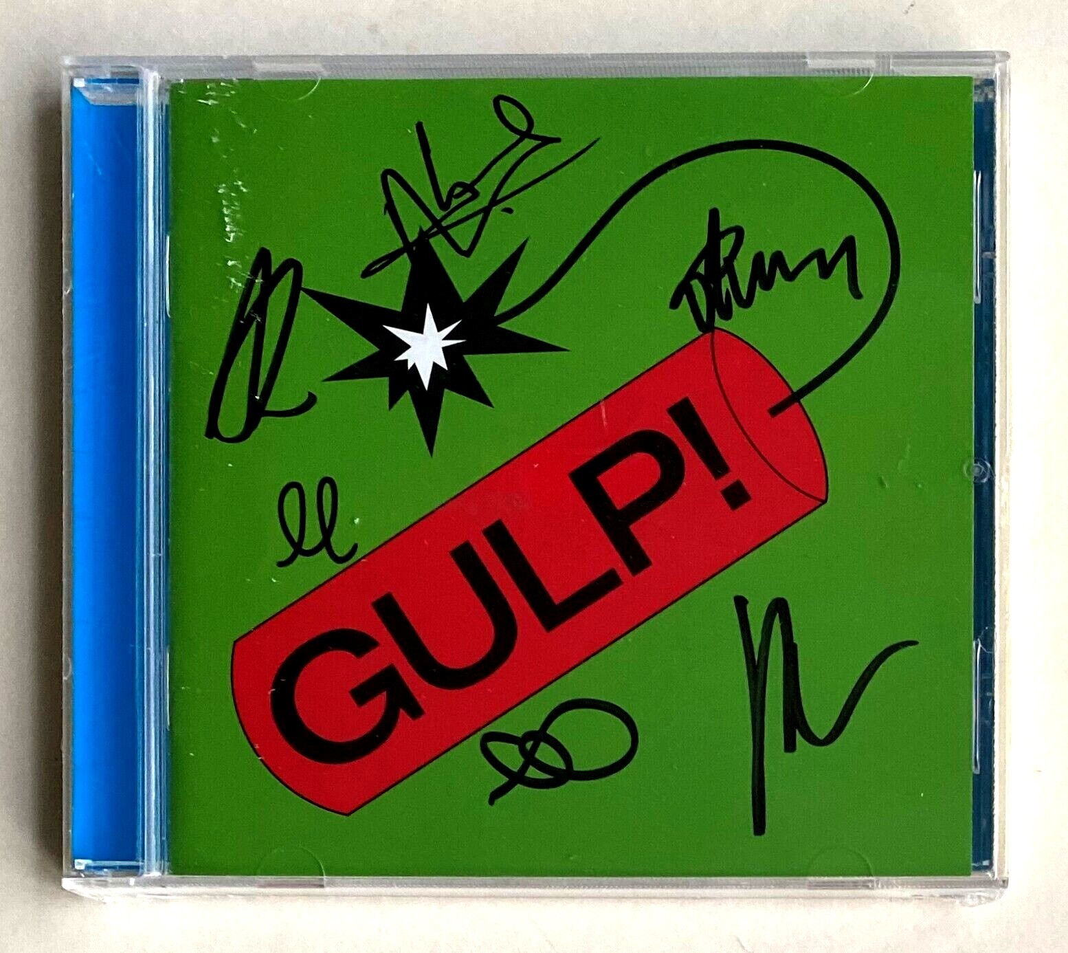 SPORTS TEAM * GULP! * 10 TRK CD w/ LIMITED SIGNED BOOKLET * SEALED!