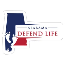Alabama Defend Life Sticker Pro-Life Sticker