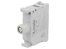 LPXLPB6 Beleuchtungselement 22mm Platinum -25-70&deg;C Bel: LED Front LOVATO ELECTRI