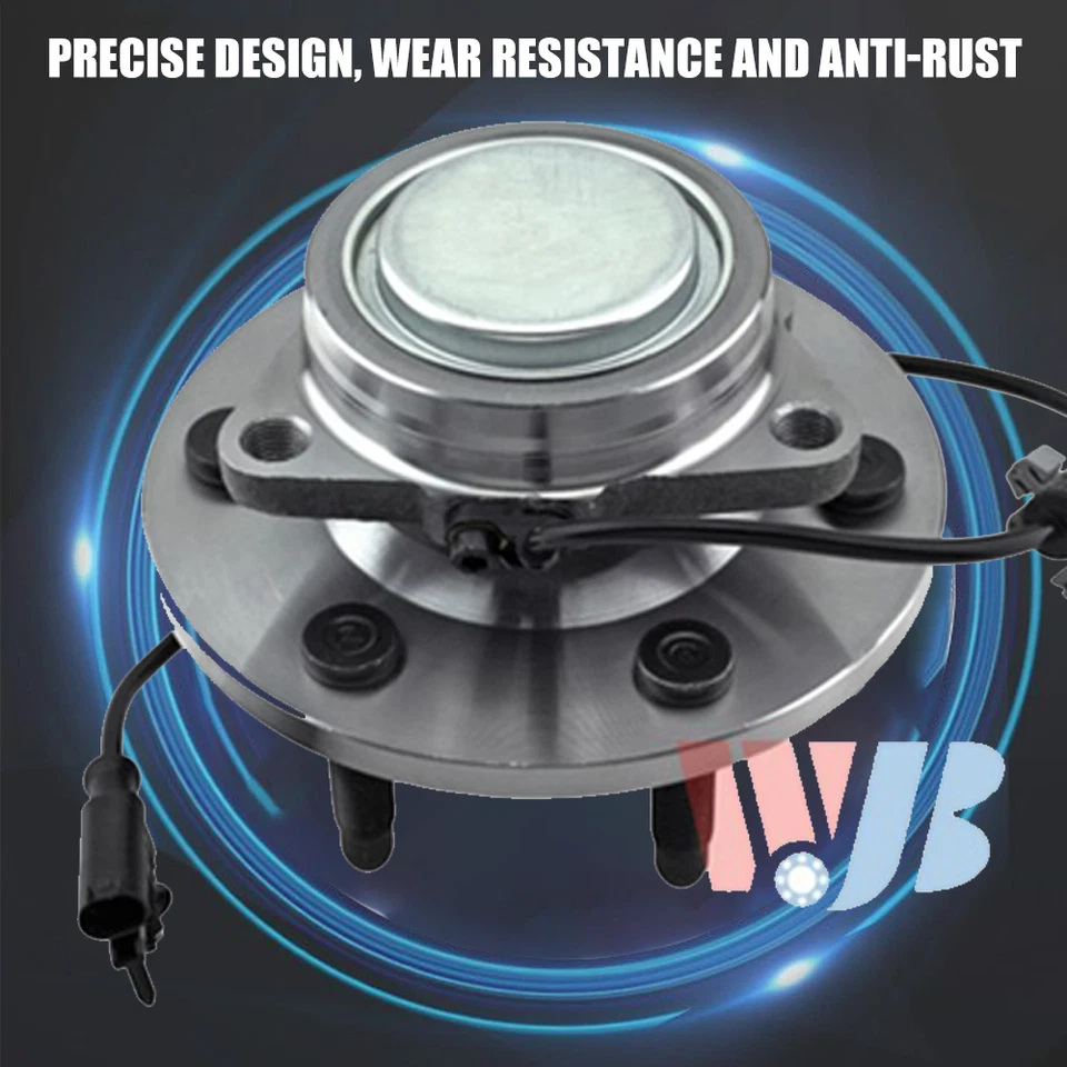 2PCS Front Wheel Bearing Hub for Chevy Silverado GMC Sierra 1500 Escalade 515097 Foto 4 de 4