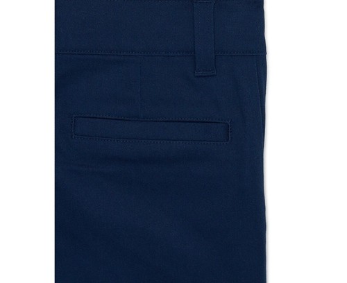 Wonder Nation Shorts Boys Size 12 Navy Blue Cotton School Uniform Flat Front - Picture 4 of 4