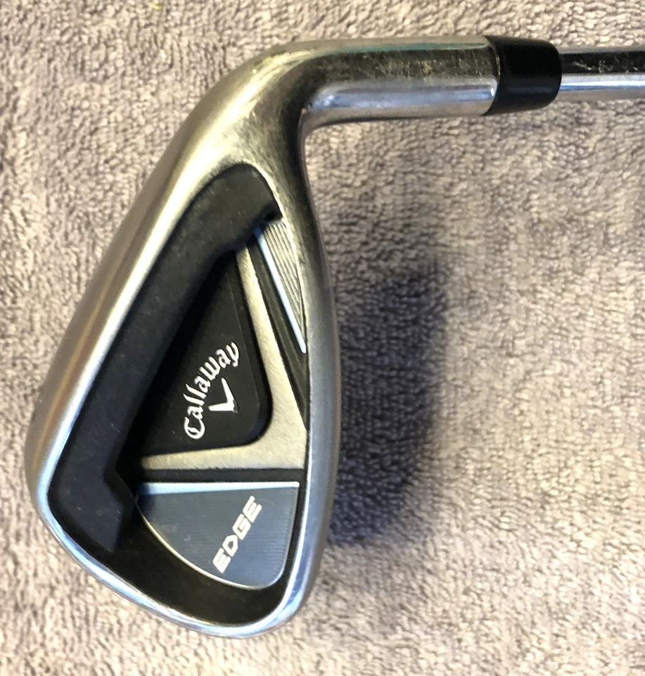 Callaway Edge Single Pitching Wedge, RH, R-Flex Steel Shaft, VGC, 9-10 - Image 2 of 4