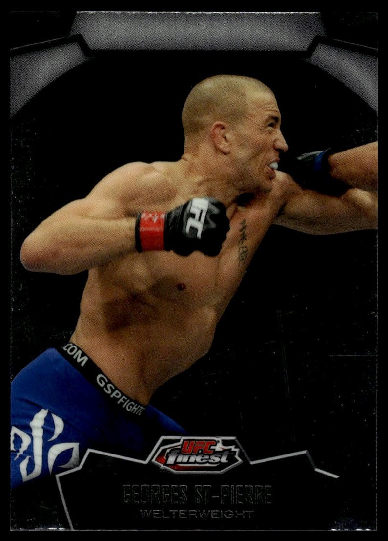 2012 Finest UFC #100 Georges St-Pierre Refractors