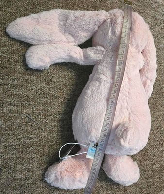 JELLYCAT RARE RETIRED LARGE ORIGINAL BASHFUL BLUSH BUNNY PLUSH