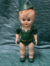 PETER PAN PLASTIC FIGURE MADE IN HONG KONG BRITISH EMPIRE Ca. 1950s