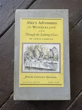 Alice’s Adventure In Wonderland Through The Looking Glass 1965 Box Set