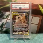 2019 Pokemon Sun & Moon Team Up #120 Eevee & Snorlax Gx Team Up PSA 10
