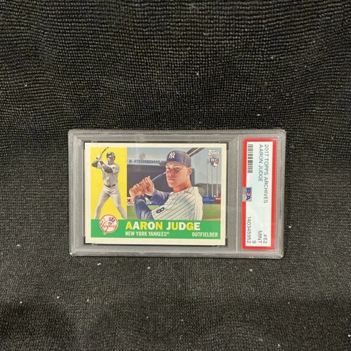 2017 Topps Archives 1960 Aaron Judge #62 Rookie PSA 9 New York Yankees