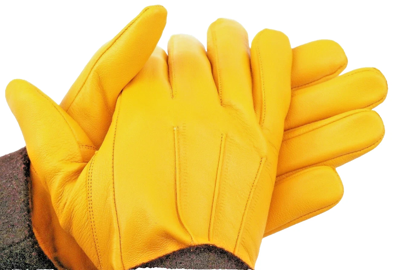 Men's thin unlined Police, Pilot, Search soft Sheep Leather Gloves Sz M