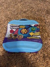 Kinetic Sand Squish Motion Set   Sensory Play Activity Kit for Kids