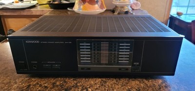 Vintage 1 Owner Kenwood KM-105 Stereo Power Amplifier 125 WPC Japan Fully Tested