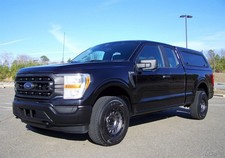 2022 Ford F-150 XL PREMIUM 1-OWNER 4WD 4DOOR EX SUPER CAB CAMPER TOP VALUE TRUCK