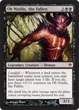 1x Ob Nixilis, the Fallen - Foil Moderate Play MTG Magic - Kid Icarus -