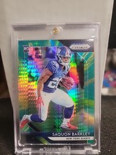 2018 Panini Prizm - Rookie Saquon Barkley #202 Hyper Prizm /275 (RC)