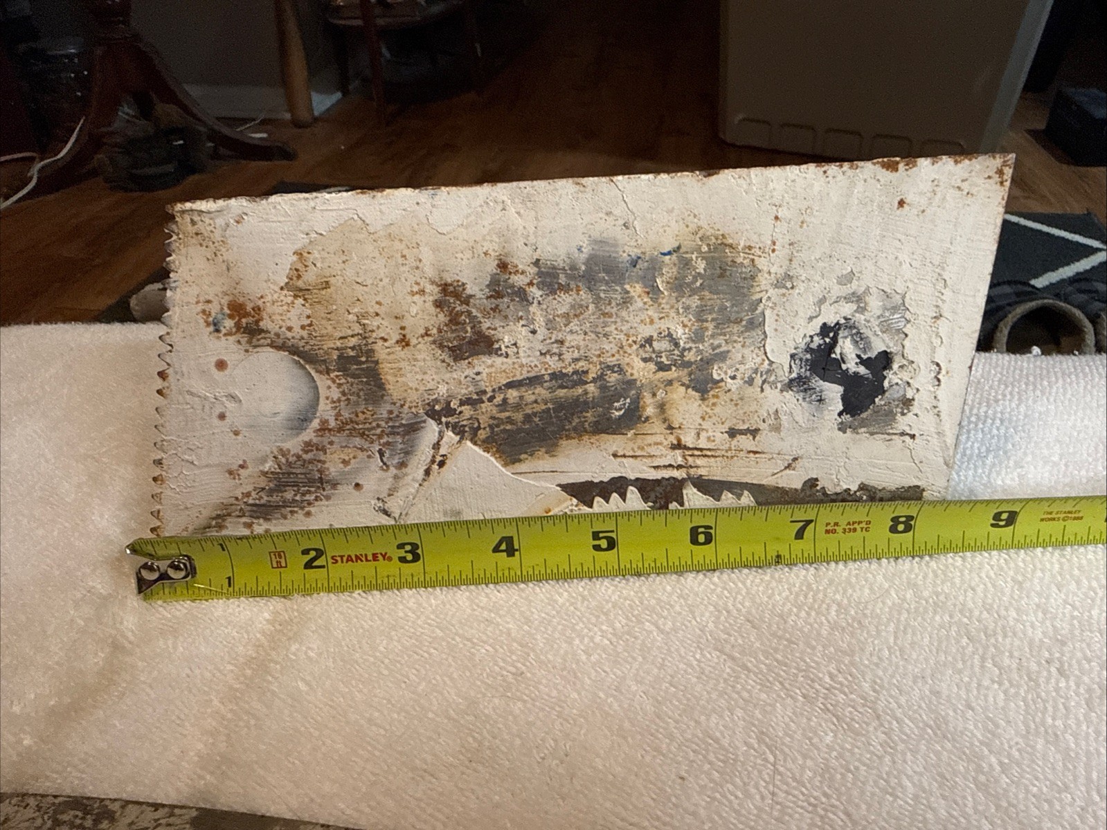 GOLDBLATT INDUSTRIES 11x5-1/2 Brick Trowel #G06973 & A QLT NOTCHED TROWEL 9x4”