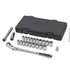 GEARWRENCH 893823 23 Piece 3/8" Drive 6 Point Standard SAE/Metric Tool Set