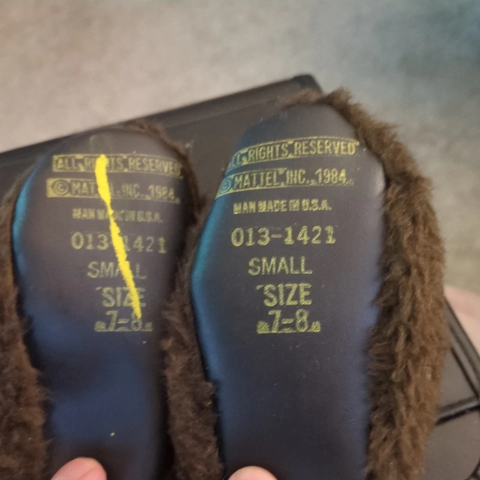 HE MAN Masters of the Universe House Slippers 1984 Vintage Rare! - Image 2 of 3